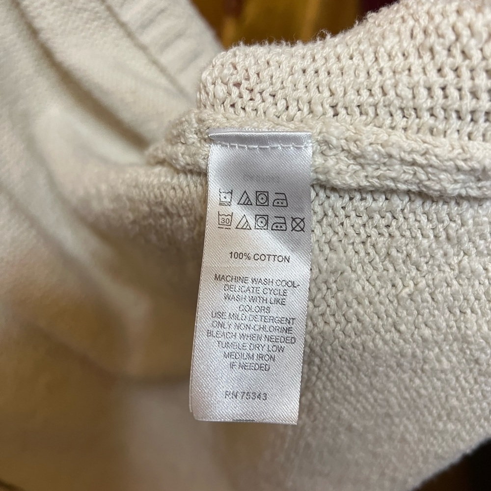 Ruby Moon Cream Open-Front Cardigan - Picture 4 of 5